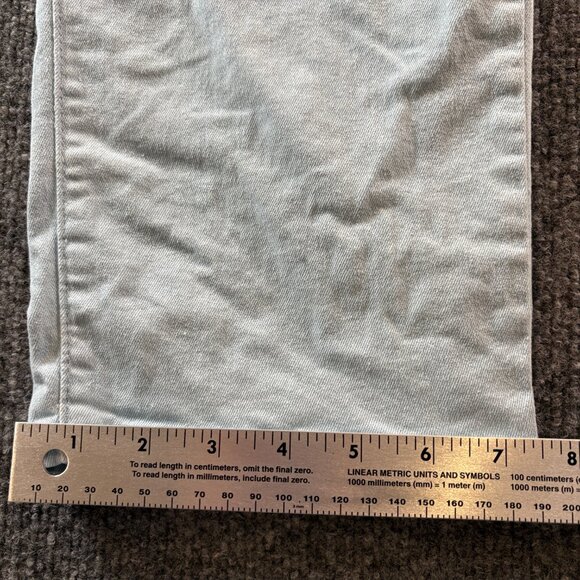 Wulful Light Blue Denim Casual 5-Pocket Straight Leg Men's Size 42x29.75 - Picture 9 of 11